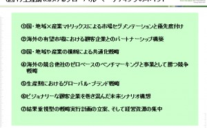 生産財のグローバル・マーケティング戦略 （その1）