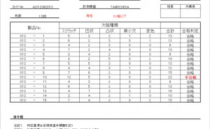チェックシート QC7つ道具 （その6）